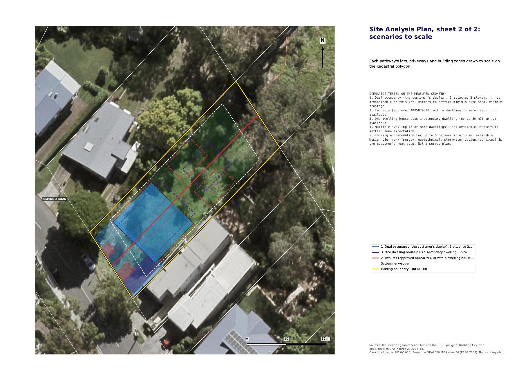 Site analysis plan, sheet 2